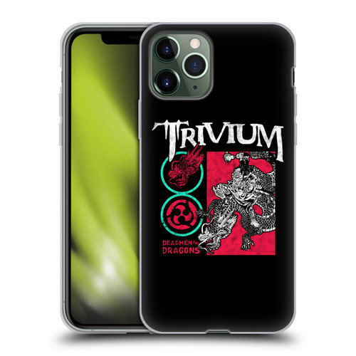 Trivium Graphics Deadmen And Dragons Date Soft Gel Case for Apple iPhone 11 Pro
