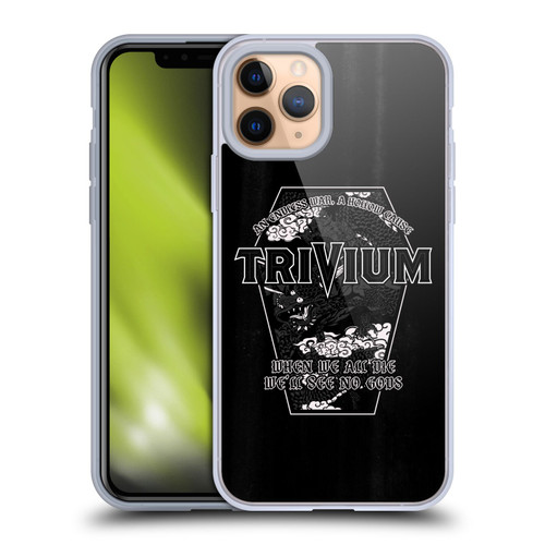 Trivium Graphics No Gods Soft Gel Case for Apple iPhone 11 Pro