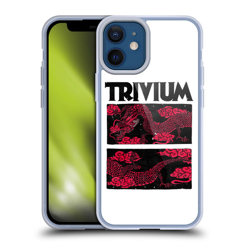 Trivium Graphics Double Dragons Soft Gel Case for Apple iPhone 12 Mini