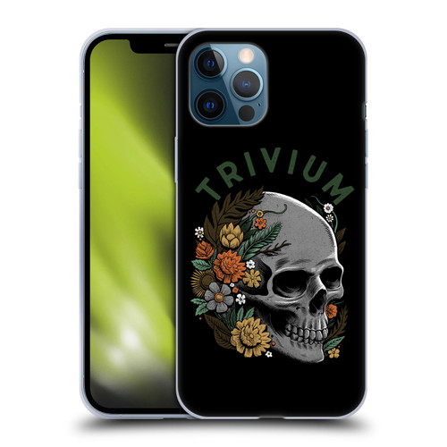 Trivium Graphics Skelly Flower Soft Gel Case for Apple iPhone 12 Pro Max