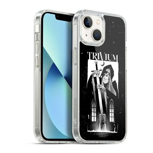 Trivium Graphics Skeleton Sword Soft Gel Case for Apple iPhone 13