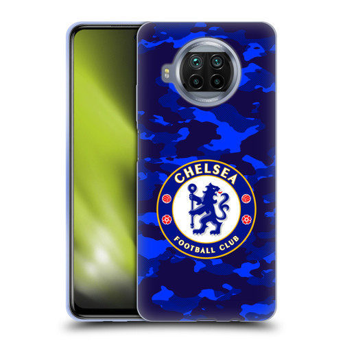 Chelsea Football Club Crest Camouflage Soft Gel Case for Xiaomi Mi 10T Lite 5G