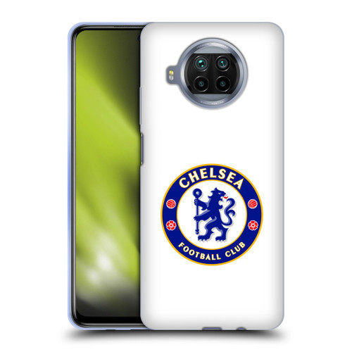 Chelsea Football Club Crest Plain White Soft Gel Case for Xiaomi Mi 10T Lite 5G