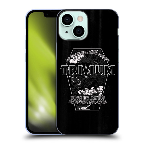 Trivium Graphics No Gods Soft Gel Case for Apple iPhone 13 Mini