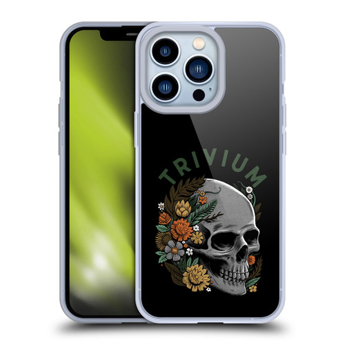 Trivium Graphics Skelly Flower Soft Gel Case for Apple iPhone 13 Pro