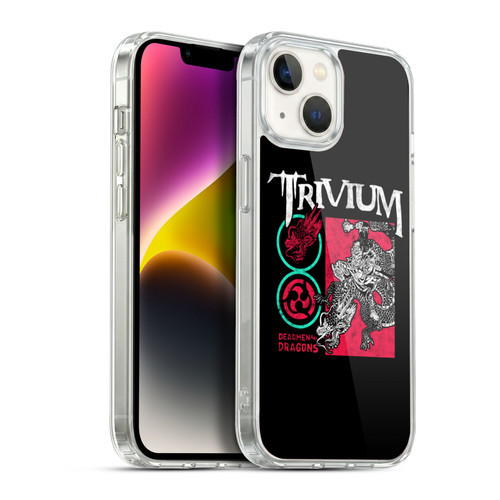 Trivium Graphics Deadmen And Dragons Date Soft Gel Case for Apple iPhone 14