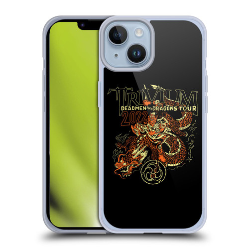 Trivium Graphics Deadmen And Dragons Soft Gel Case for Apple iPhone 14