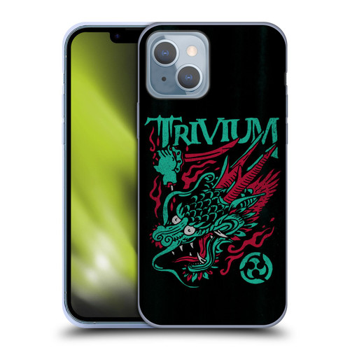 Trivium Graphics Screaming Dragon Soft Gel Case for Apple iPhone 14