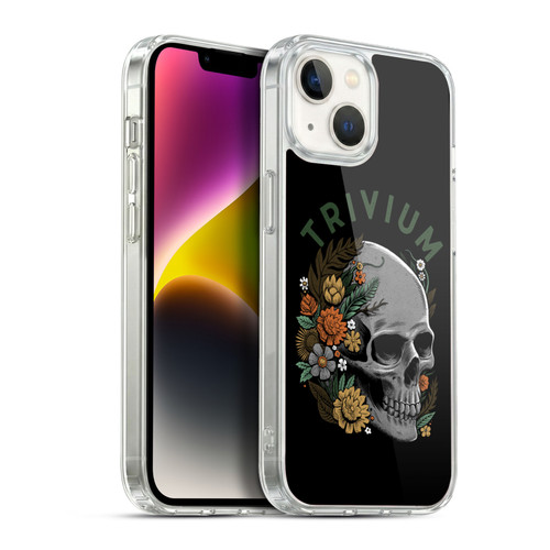 Trivium Graphics Skelly Flower Soft Gel Case for Apple iPhone 14