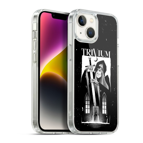 Trivium Graphics Skeleton Sword Soft Gel Case for Apple iPhone 14