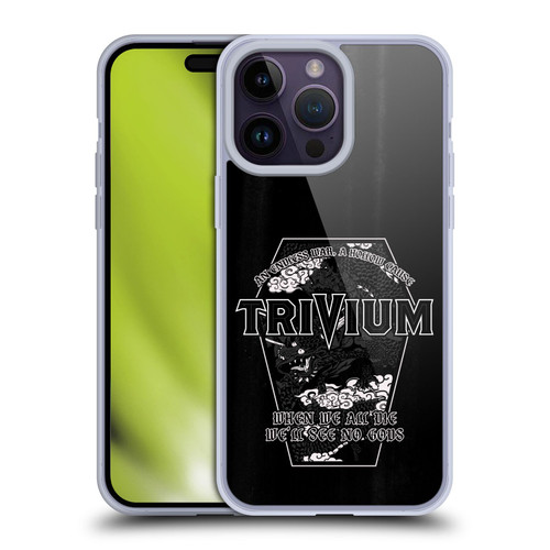 Trivium Graphics No Gods Soft Gel Case for Apple iPhone 14 Pro Max