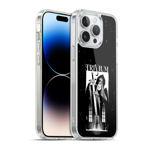 Trivium Graphics Skeleton Sword Soft Gel Case for Apple iPhone 14 Pro Max & MagSafe