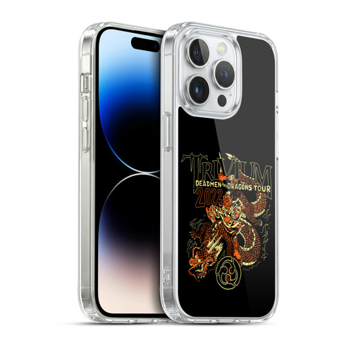 Trivium Graphics Deadmen And Dragons Soft Gel Case for Apple iPhone 14 Pro & MagSafe