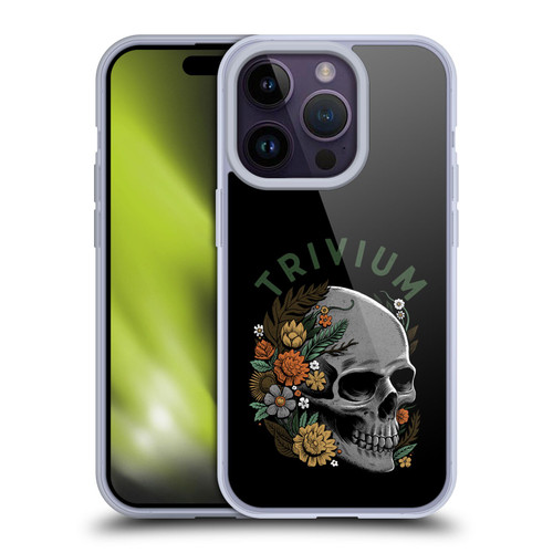 Trivium Graphics Skelly Flower Soft Gel Case for Apple iPhone 14 Pro