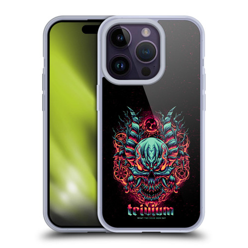 Trivium Graphics What The Dead Men Say Soft Gel Case for Apple iPhone 14 Pro