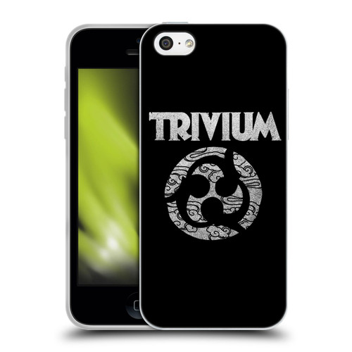 Trivium Graphics Swirl Logo Soft Gel Case for Apple iPhone 5c