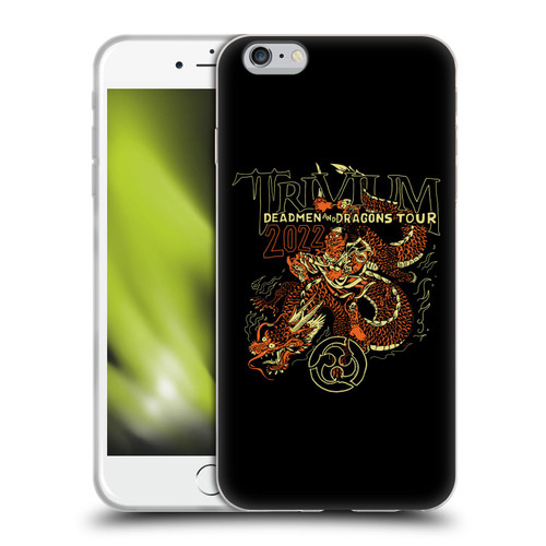 Trivium Graphics Deadmen And Dragons Soft Gel Case for Apple iPhone 6 Plus / iPhone 6s Plus