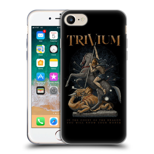 Trivium Graphics Dragon Slayer Soft Gel Case for Apple iPhone 7 / 8 / SE 2020 & 2022