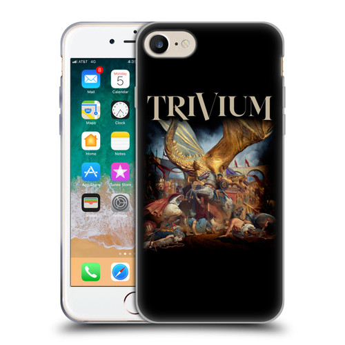 Trivium Graphics In The Court Of The Dragon Soft Gel Case for Apple iPhone 7 / 8 / SE 2020 & 2022