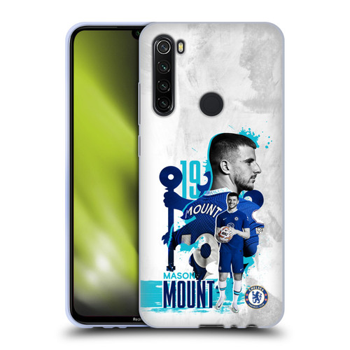 Chelsea Football Club 2022/23 First Team Mason Mount Soft Gel Case for Xiaomi Redmi Note 8T