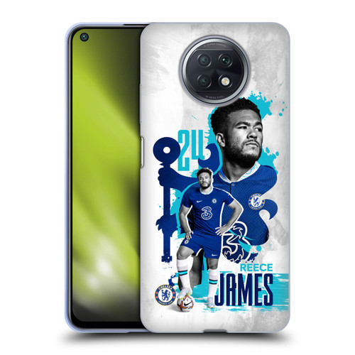 Chelsea Football Club 2022/23 First Team Reece James Soft Gel Case for Xiaomi Redmi Note 9T 5G