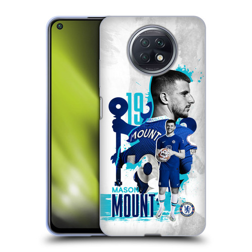Chelsea Football Club 2022/23 First Team Mason Mount Soft Gel Case for Xiaomi Redmi Note 9T 5G