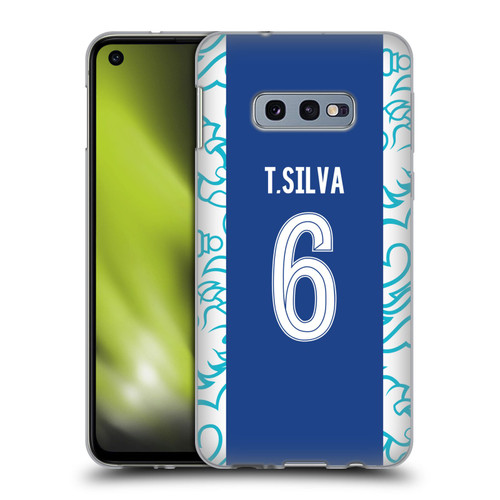 Chelsea Football Club 2022/23 Players Home Kit Thiago Silva Soft Gel Case for Samsung Galaxy S10e