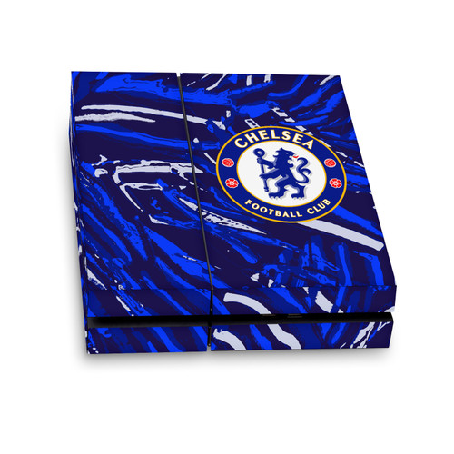 Chelsea Football Club Art Abstract Brush Vinyl Sticker Skin Decal Cover for Sony PS4 Console