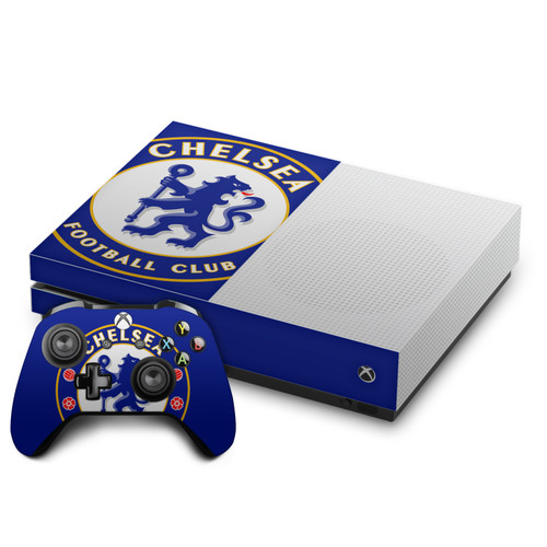 Chelsea Football Club Art Oversize Vinyl Sticker Skin Decal Cover for Microsoft One S Console & Controller