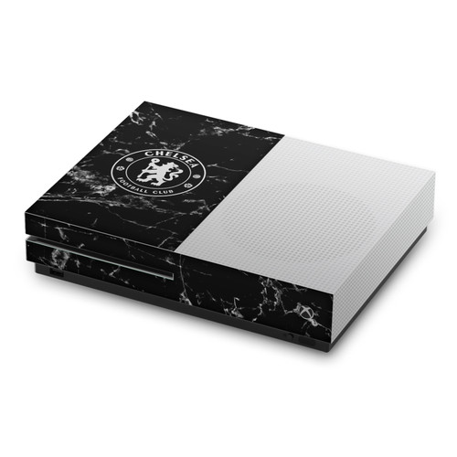 Chelsea Football Club Art Black Marble Vinyl Sticker Skin Decal Cover for Microsoft Xbox One S Console