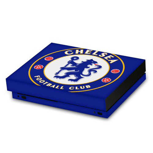 Chelsea Football Club Art Oversize Vinyl Sticker Skin Decal Cover for Microsoft Xbox One X Console