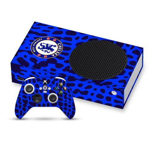 Chelsea Football Club Art Animal Print Vinyl Sticker Skin Decal Cover for Microsoft Series S Console & Controller