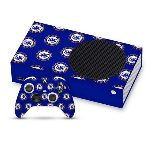 Chelsea Football Club Art Logo Pattern Vinyl Sticker Skin Decal Cover for Microsoft Series S Console & Controller