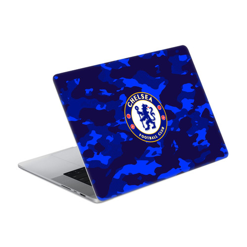 Chelsea Football Club Art Camouflage Vinyl Sticker Skin Decal Cover for Apple MacBook Pro 14" A2442