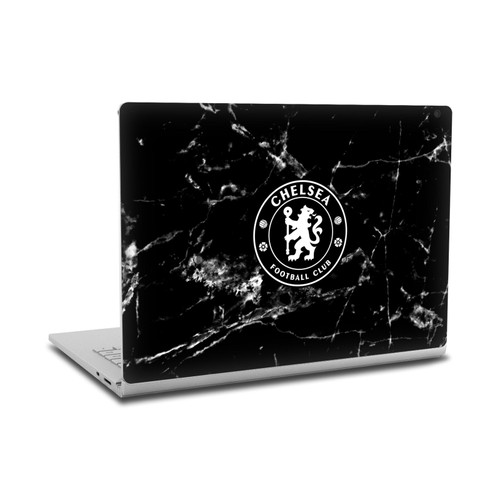 Chelsea Football Club Art Black Marble Vinyl Sticker Skin Decal Cover for Microsoft Surface Book 2