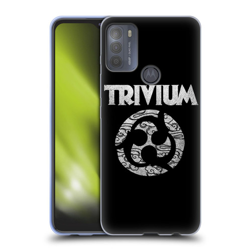 Trivium Graphics Swirl Logo Soft Gel Case for Motorola Moto G50