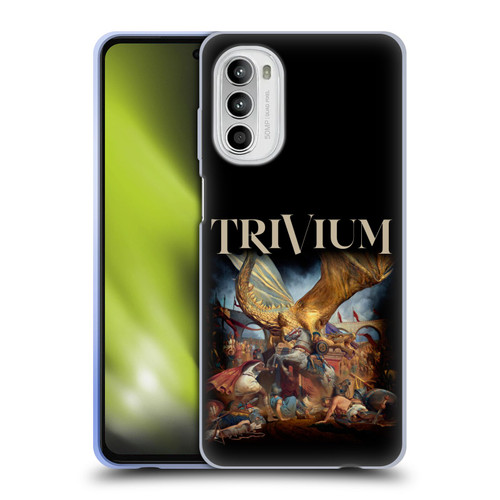 Trivium Graphics In The Court Of The Dragon Soft Gel Case for Motorola Moto G52