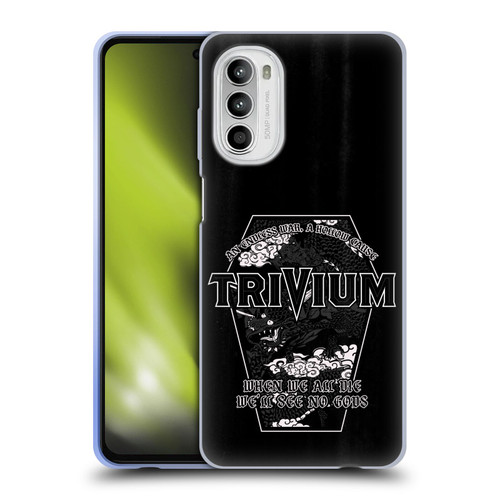 Trivium Graphics No Gods Soft Gel Case for Motorola Moto G52
