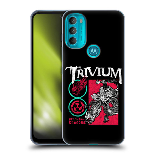 Trivium Graphics Deadmen And Dragons Date Soft Gel Case for Motorola Moto G71 5G