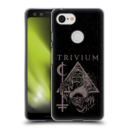 Trivium Graphics Reaper Triangle Soft Gel Case for Google Pixel 3
