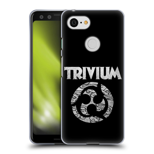Trivium Graphics Swirl Logo Soft Gel Case for Google Pixel 3