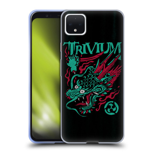 Trivium Graphics Screaming Dragon Soft Gel Case for Google Pixel 4 XL