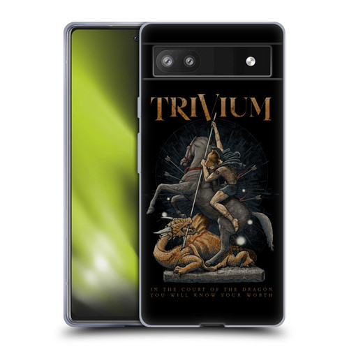 Trivium Graphics Dragon Slayer Soft Gel Case for Google Pixel 6a