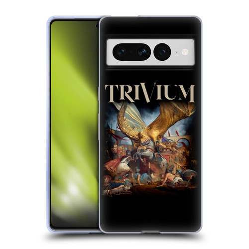 Trivium Graphics In The Court Of The Dragon Soft Gel Case for Google Pixel 7 Pro