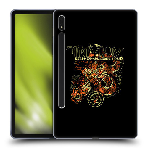 Trivium Graphics Deadmen And Dragons Soft Gel Case for Samsung Galaxy Tab S8