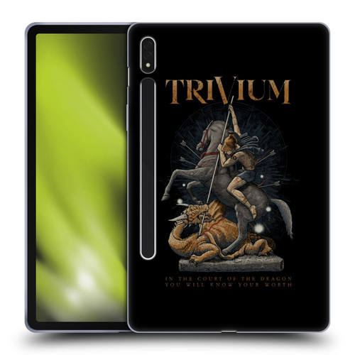Trivium Graphics Dragon Slayer Soft Gel Case for Samsung Galaxy Tab S8