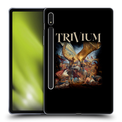 Trivium Graphics In The Court Of The Dragon Soft Gel Case for Samsung Galaxy Tab S8