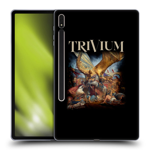 Trivium Graphics In The Court Of The Dragon Soft Gel Case for Samsung Galaxy Tab S8 Plus
