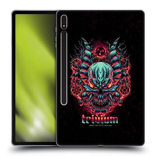 Trivium Graphics What The Dead Men Say Soft Gel Case for Samsung Galaxy Tab S8 Plus