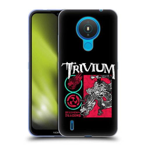 Trivium Graphics Deadmen And Dragons Date Soft Gel Case for Nokia 1.4